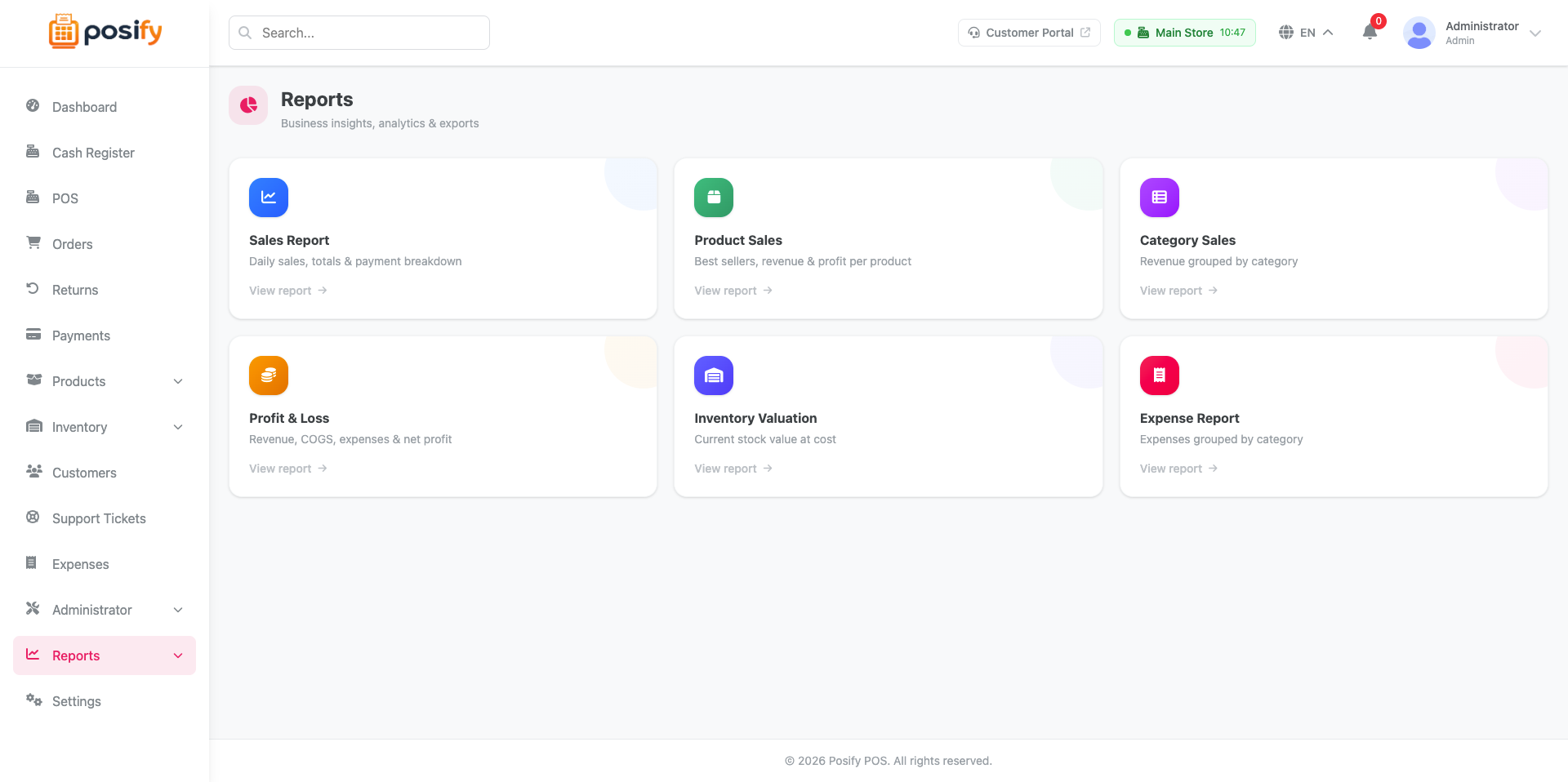 Reports & Analytics